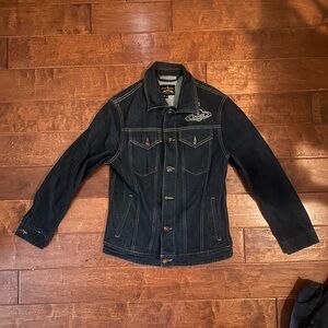 Vivienne Westwood Blue Lightweight Shirt Jacket